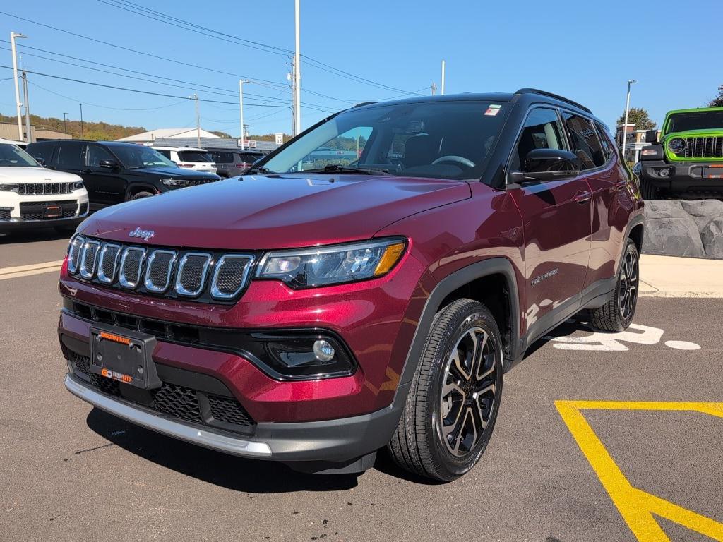used 2022 Jeep Compass car, priced at $25,200