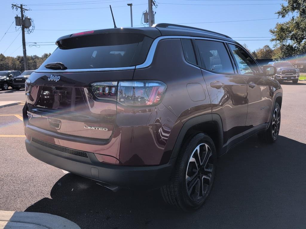 used 2022 Jeep Compass car, priced at $25,200