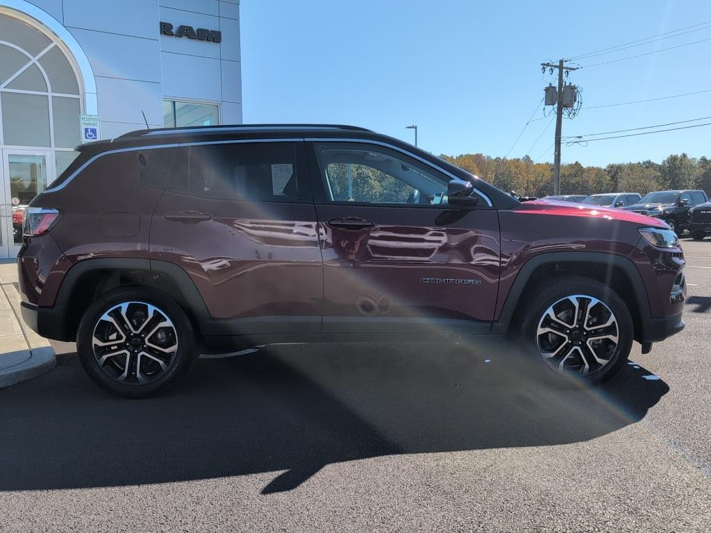used 2022 Jeep Compass car, priced at $25,200