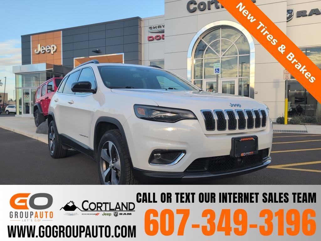used 2022 Jeep Cherokee car, priced at $28,400