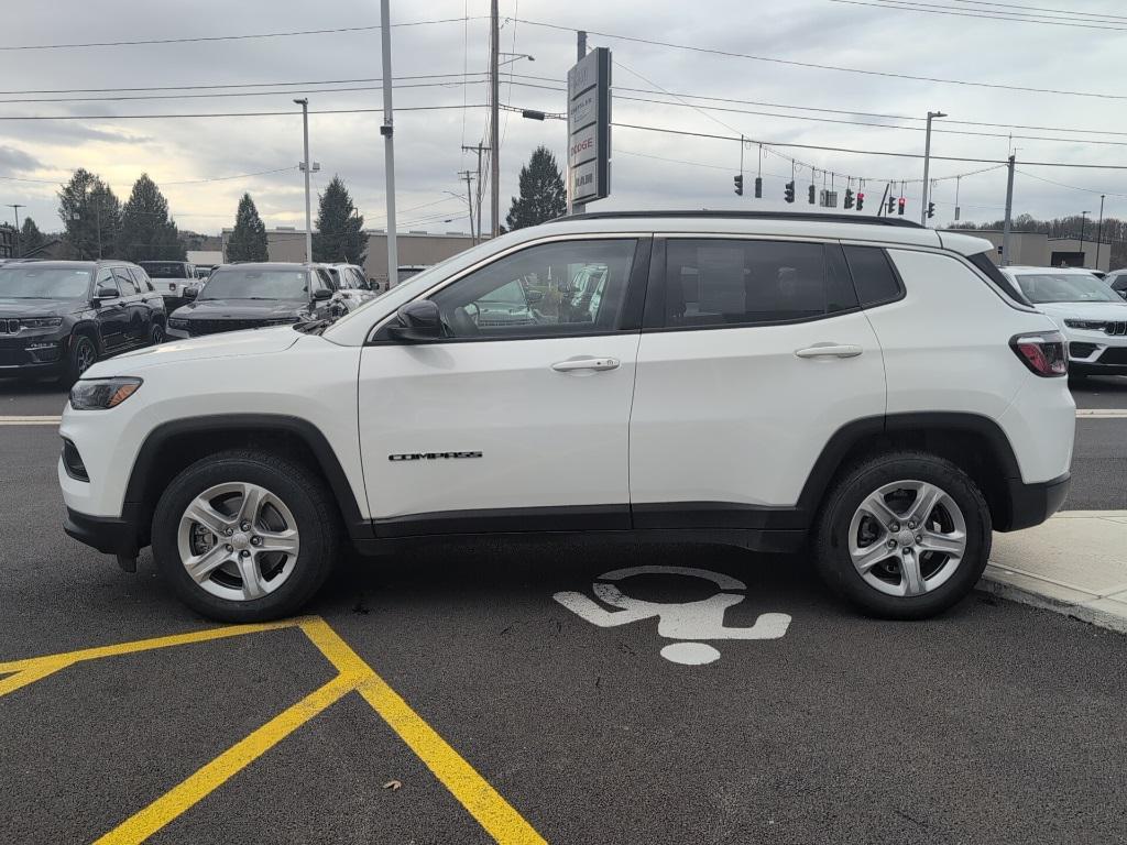used 2023 Jeep Compass car, priced at $23,000