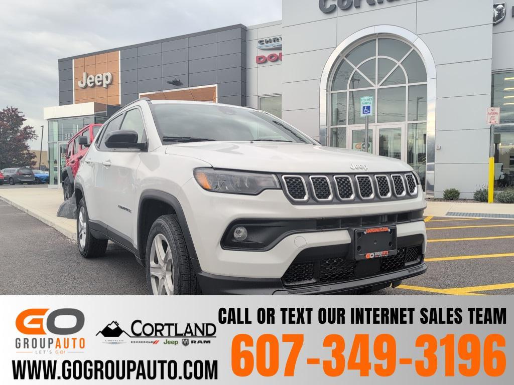 used 2023 Jeep Compass car, priced at $24,400