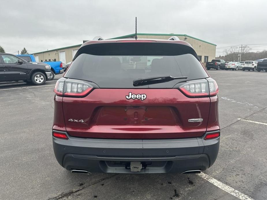 used 2021 Jeep Cherokee car, priced at $25,500