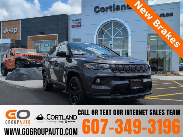 used 2022 Jeep Compass car, priced at $26,700