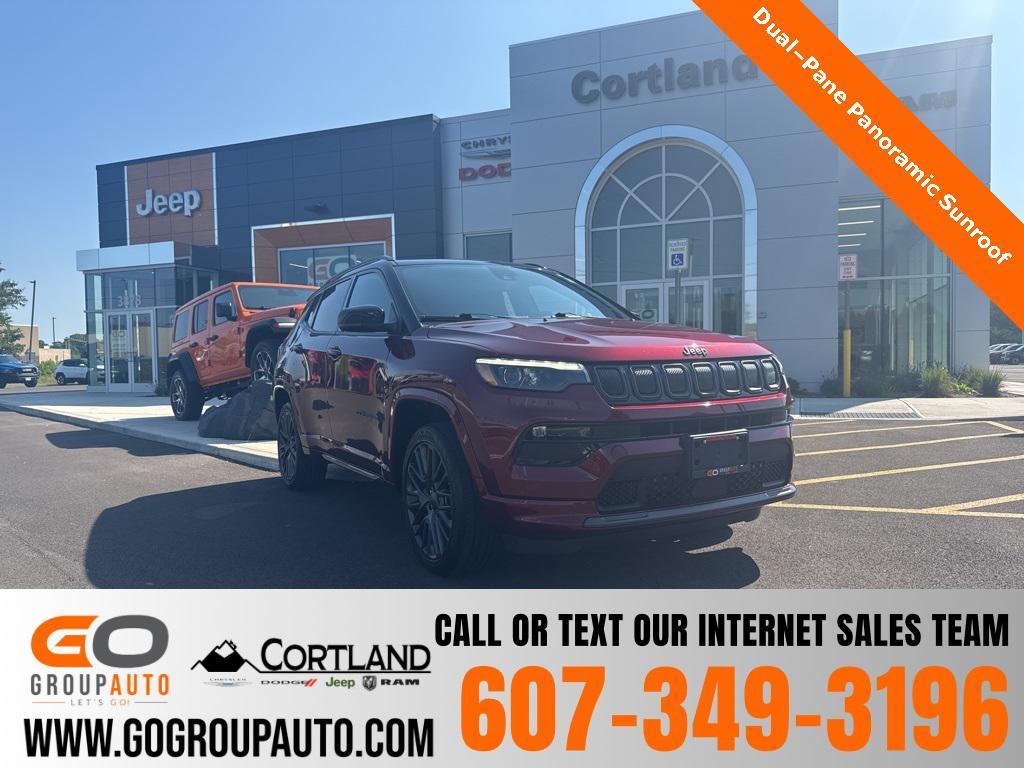 used 2022 Jeep Compass car, priced at $25,500