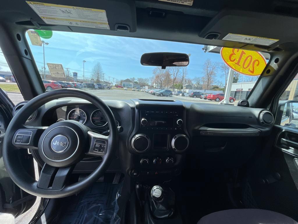 used 2013 Jeep Wrangler car, priced at $13,700