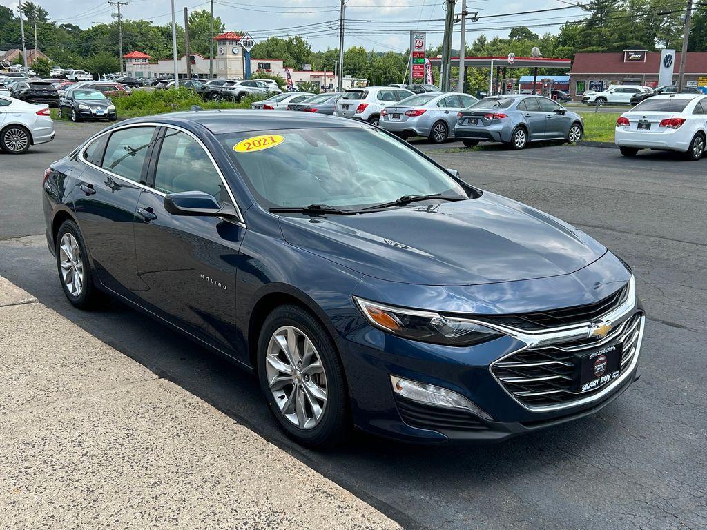used 2021 Chevrolet Malibu car, priced at $14,606