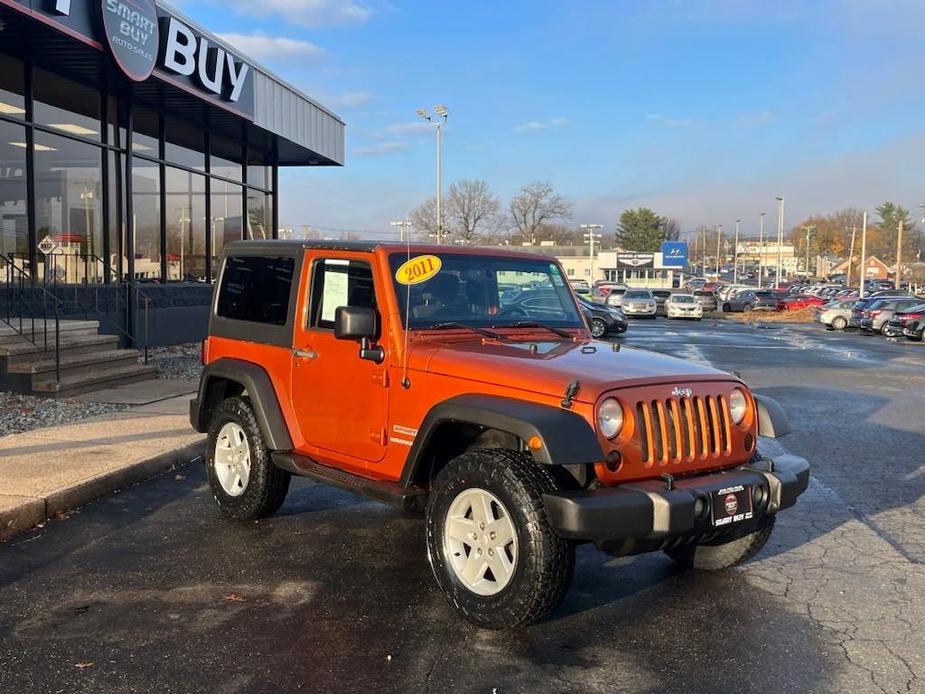 used 2011 Jeep Wrangler car, priced at $11,996