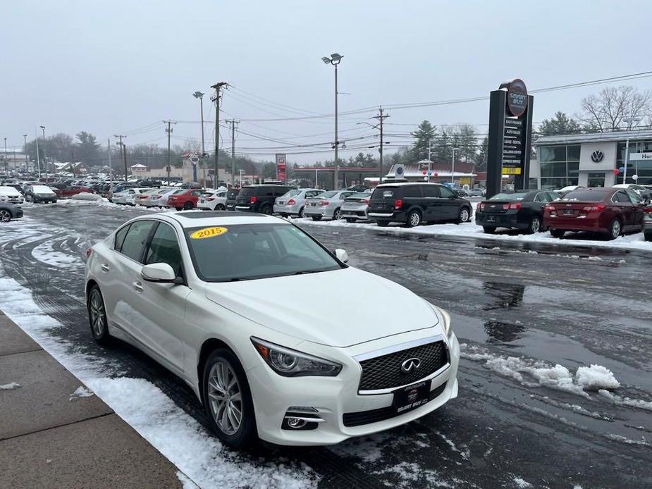 used 2015 INFINITI Q50 car, priced at $14,700