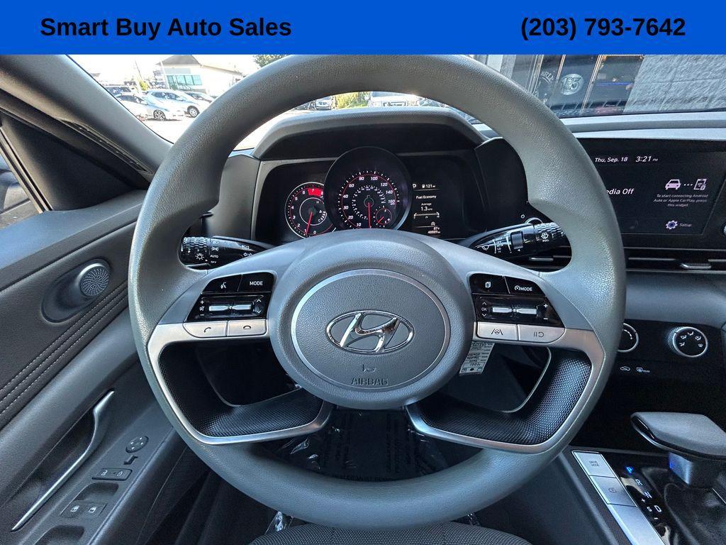 used 2022 Hyundai Elantra car, priced at $18,500
