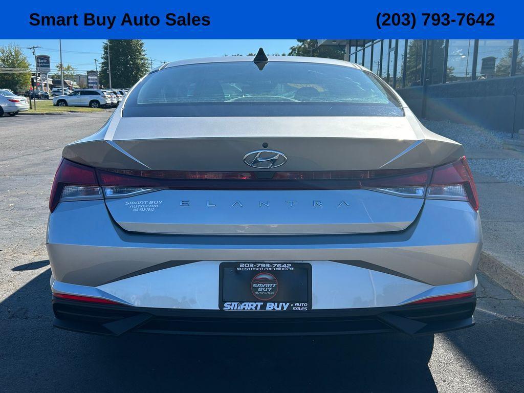 used 2022 Hyundai Elantra car, priced at $18,500