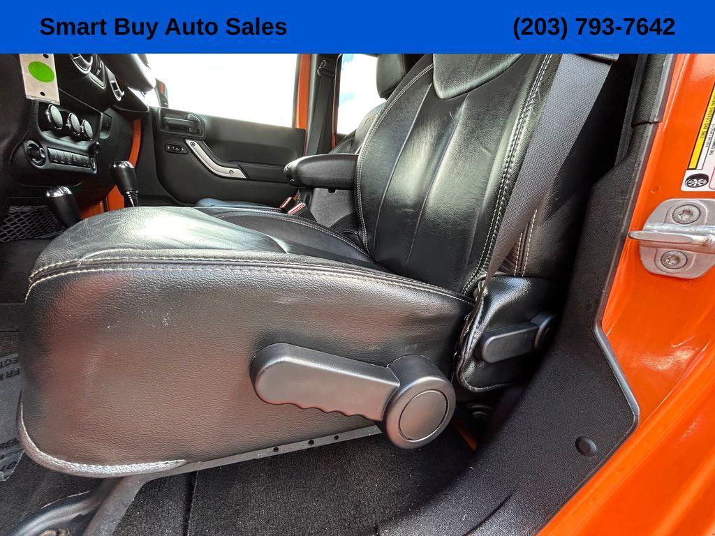 used 2013 Jeep Wrangler Unlimited car, priced at $17,177