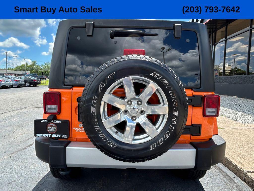 used 2013 Jeep Wrangler Unlimited car, priced at $17,177