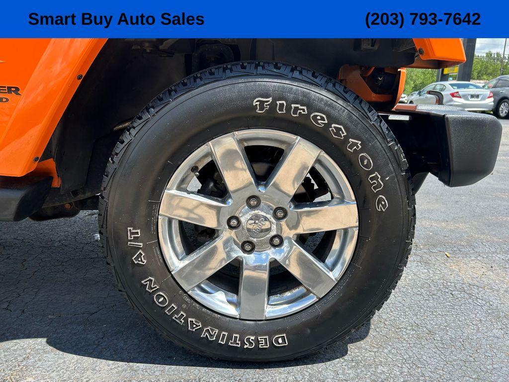 used 2013 Jeep Wrangler Unlimited car, priced at $17,177