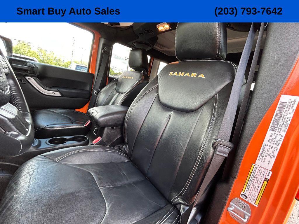 used 2013 Jeep Wrangler Unlimited car, priced at $17,177