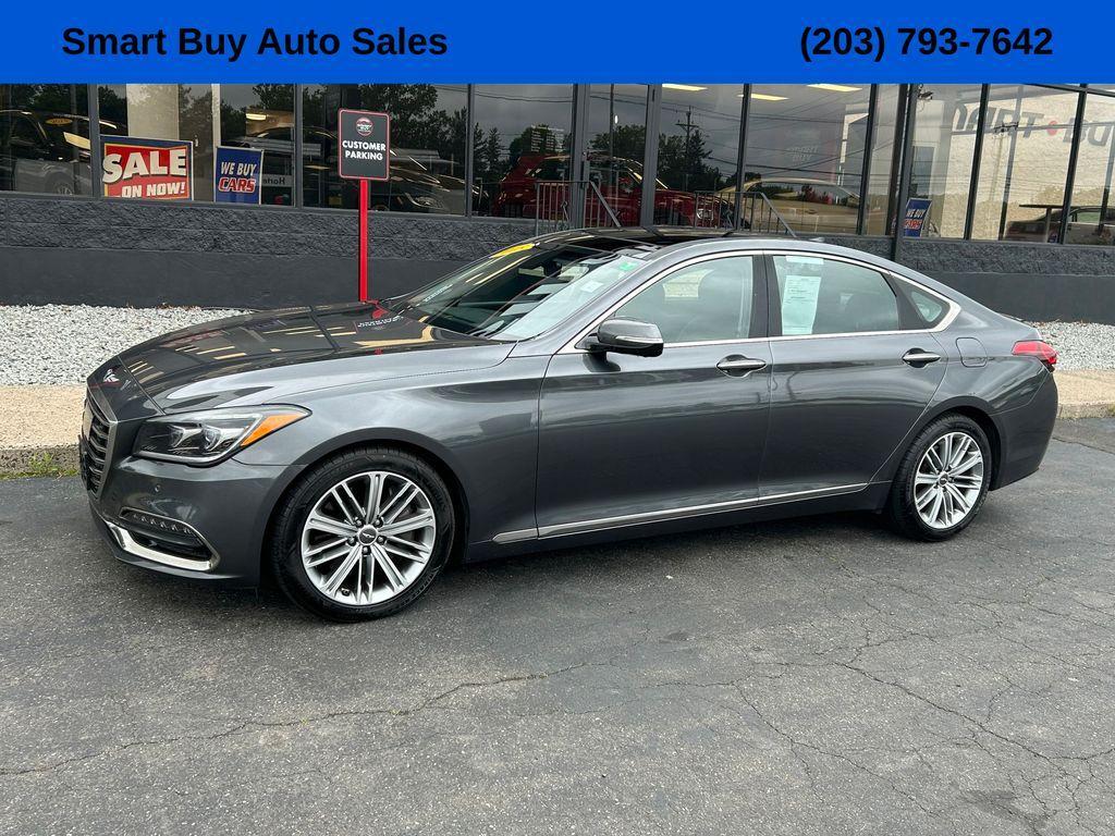 used 2018 Genesis G80 car, priced at $18,642