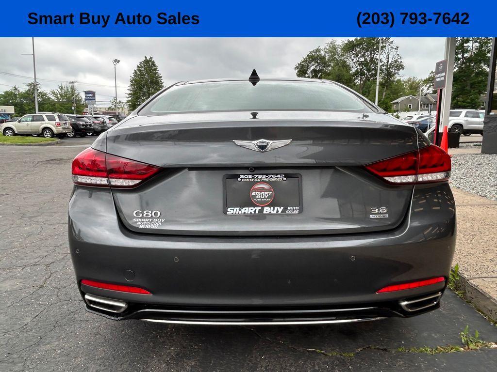 used 2018 Genesis G80 car, priced at $18,642