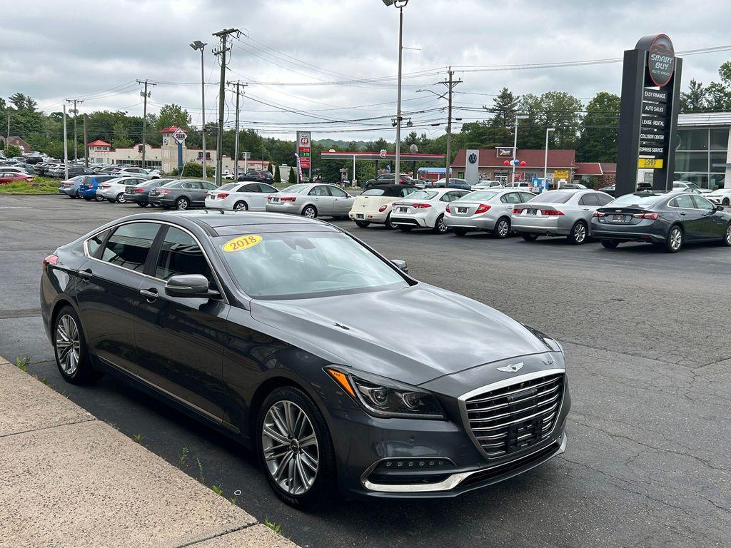 used 2018 Genesis G80 car, priced at $18,907