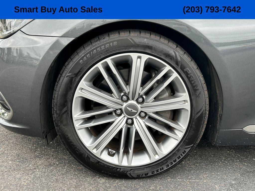 used 2018 Genesis G80 car, priced at $18,642