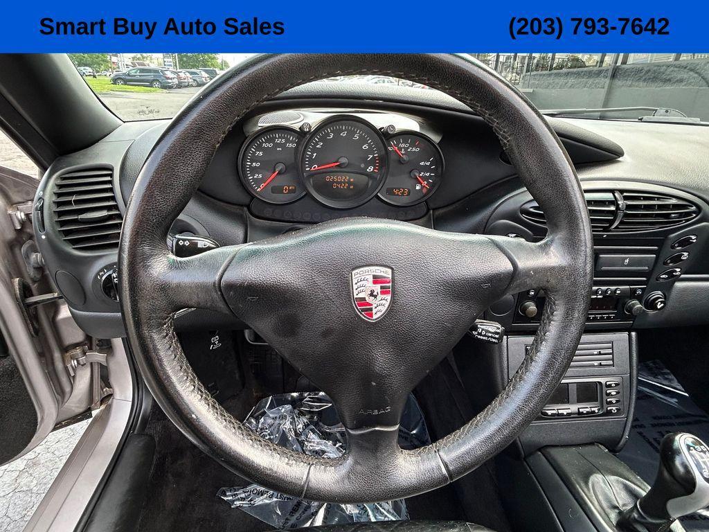 used 2001 Porsche Boxster car, priced at $16,995