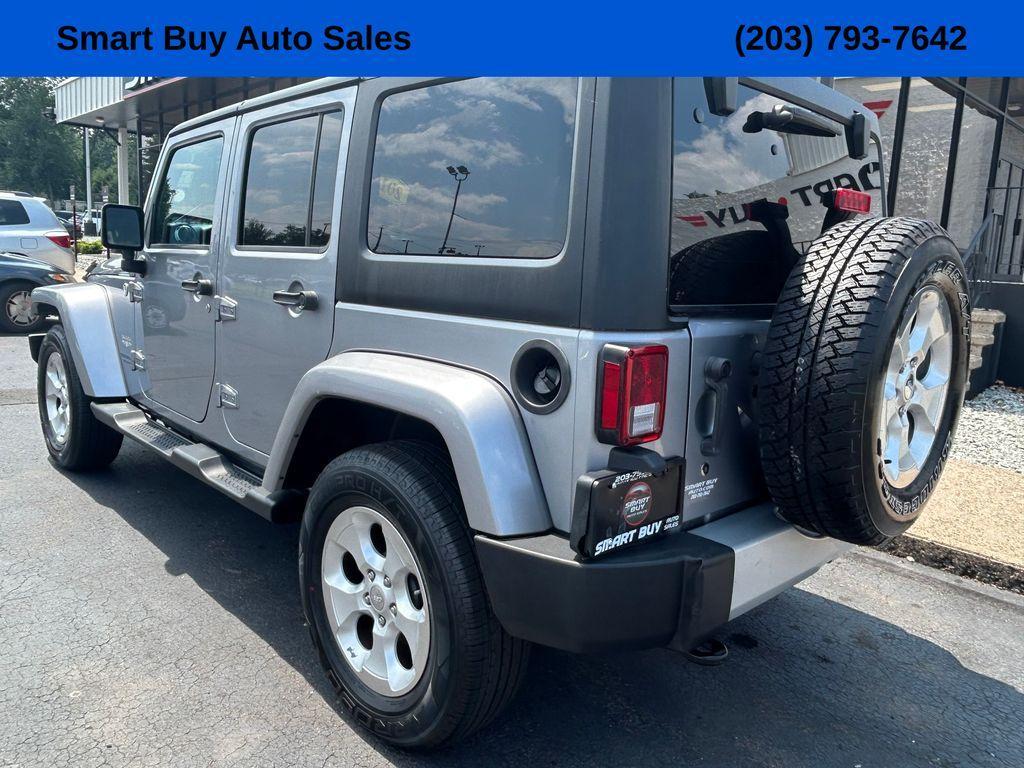 used 2015 Jeep Wrangler Unlimited car, priced at $17,626