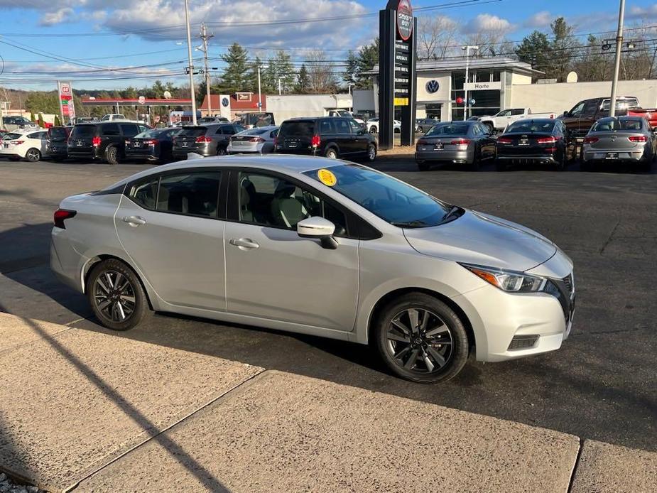 used 2021 Nissan Versa car, priced at $16,400