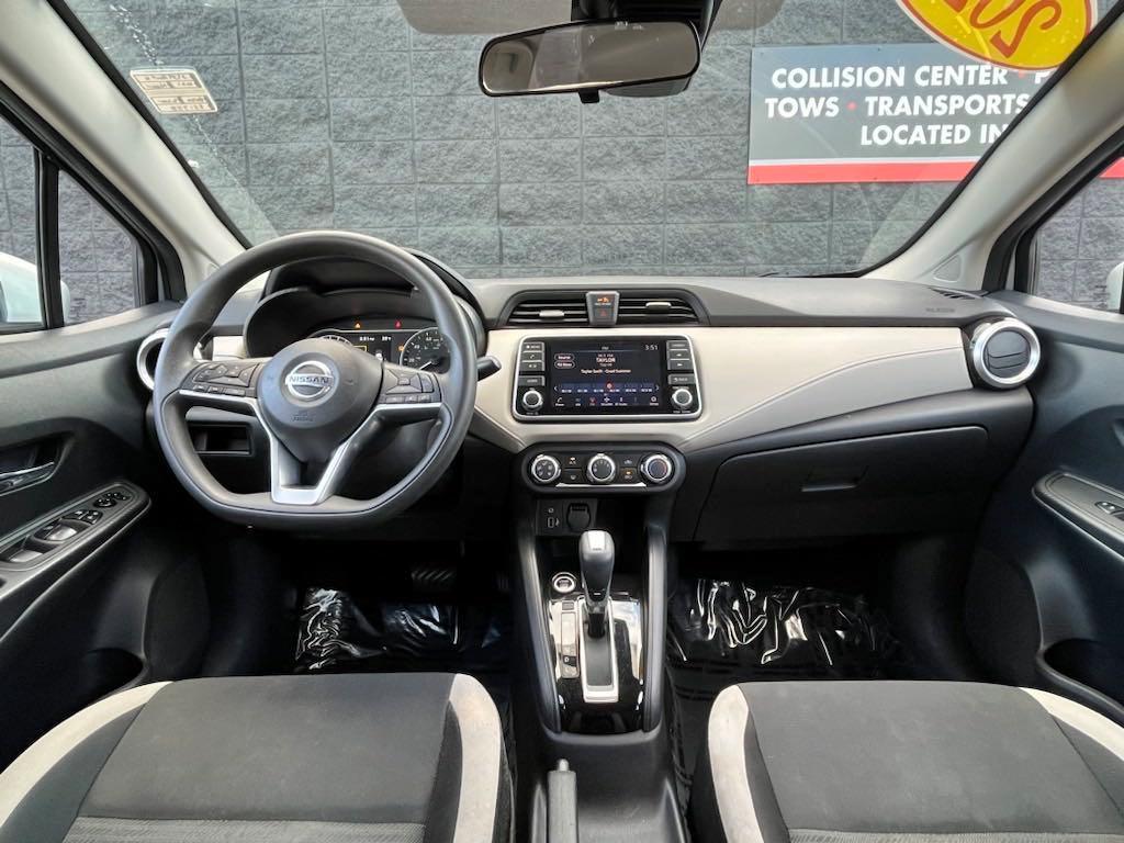 used 2021 Nissan Versa car, priced at $16,400