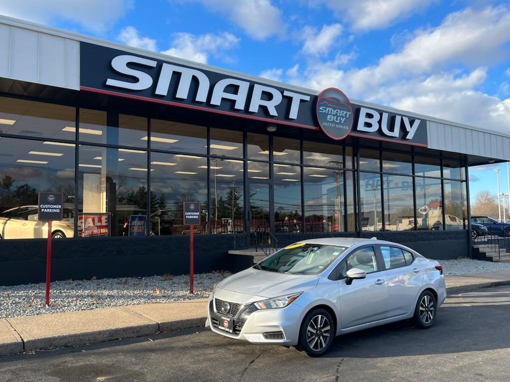 used 2021 Nissan Versa car, priced at $16,400