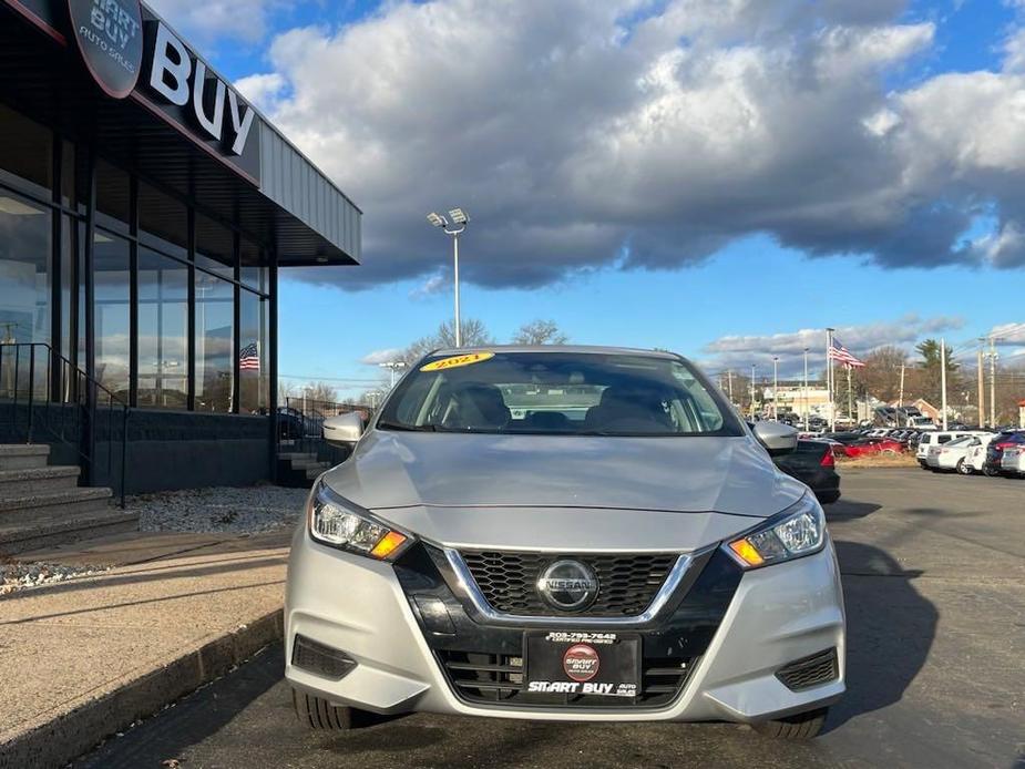 used 2021 Nissan Versa car, priced at $16,400