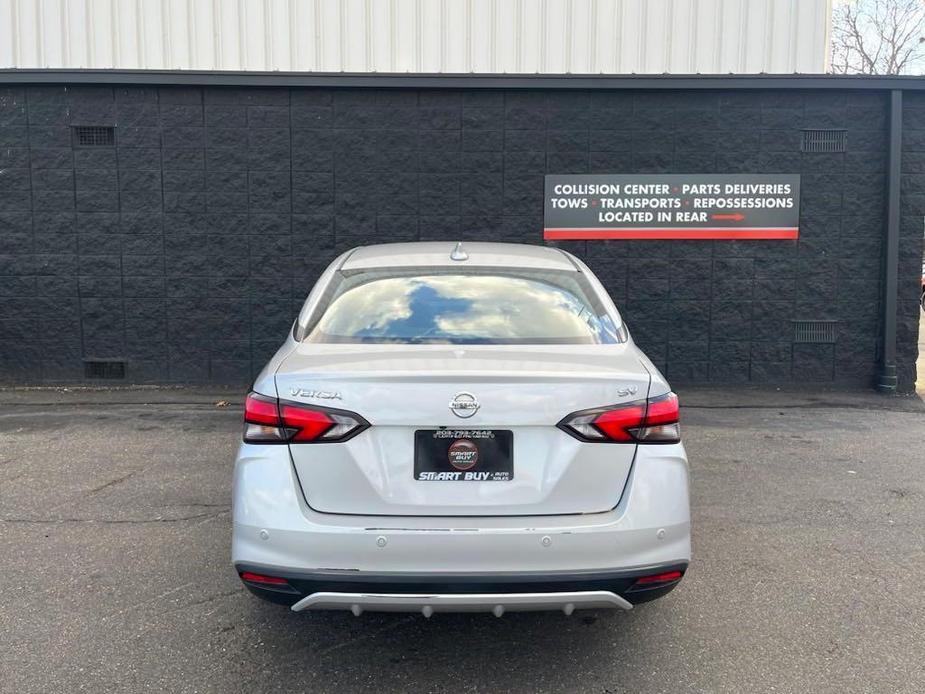 used 2021 Nissan Versa car, priced at $16,400