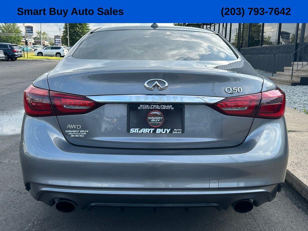 used 2019 INFINITI Q50 car, priced at $16,228