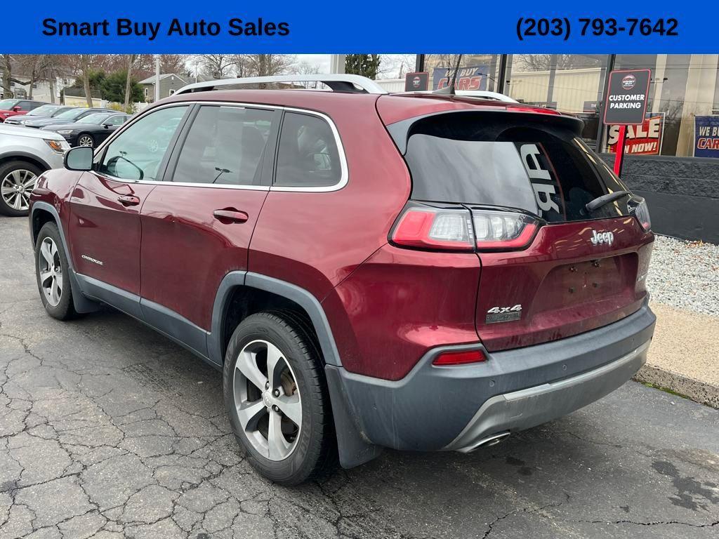 used 2020 Jeep Cherokee car, priced at $15,350