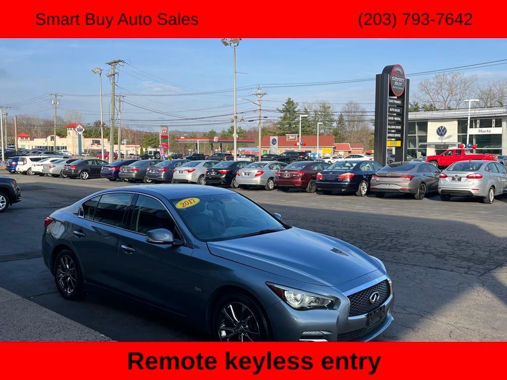 used 2017 INFINITI Q50 car, priced at $18,495