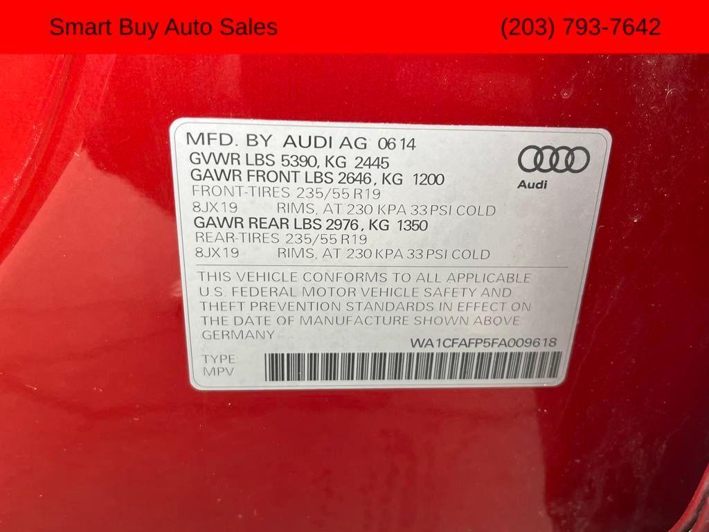 used 2015 Audi Q5 car, priced at $13,495