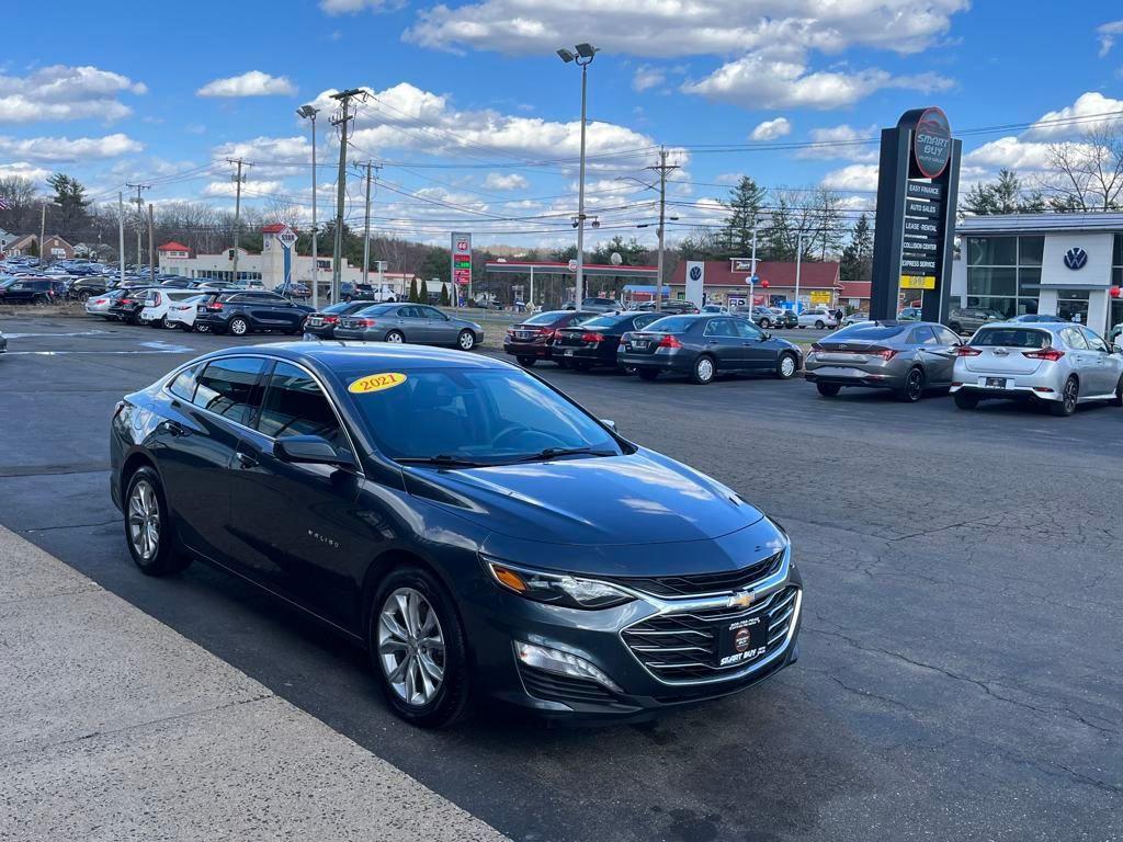 used 2021 Chevrolet Malibu car, priced at $21,300