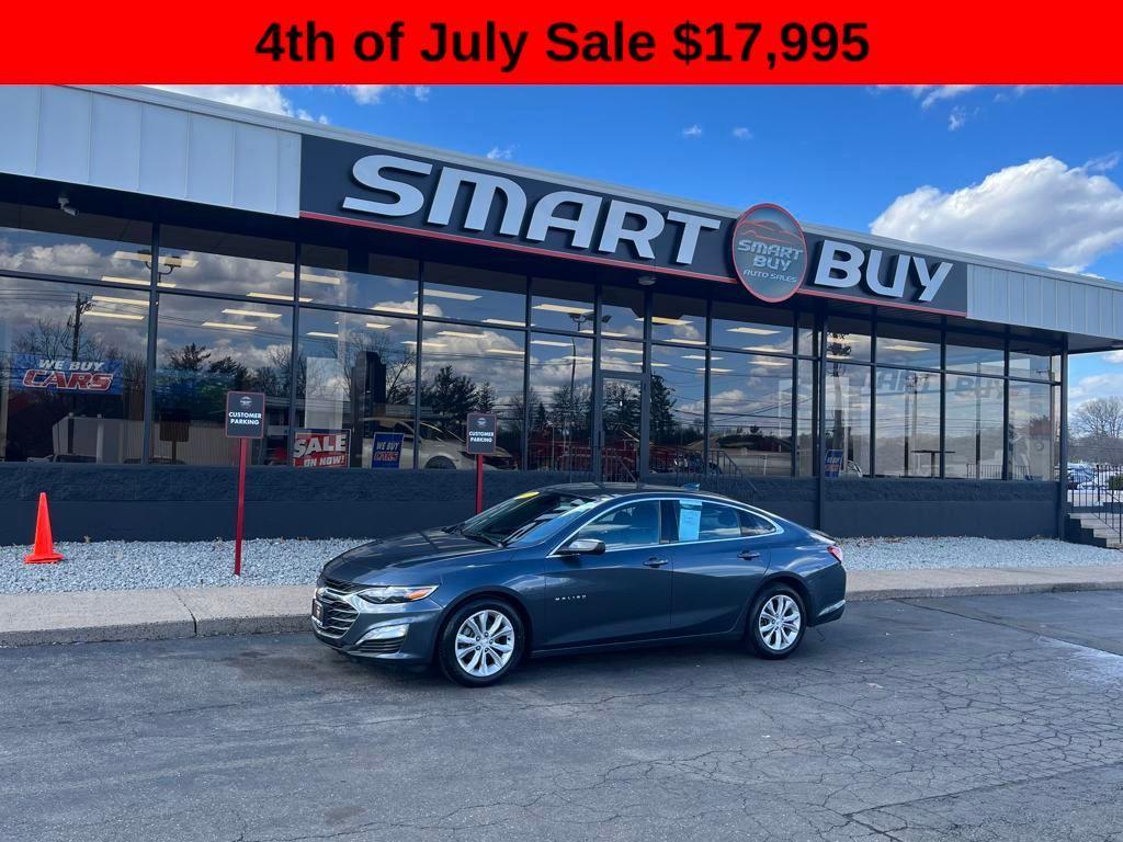 used 2021 Chevrolet Malibu car, priced at $17,995