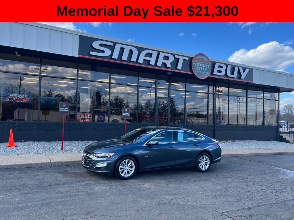 used 2021 Chevrolet Malibu car, priced at $21,300