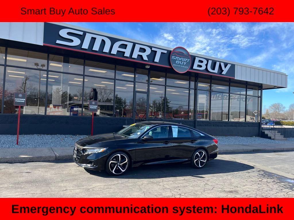 used 2021 Honda Accord car, priced at $21,716