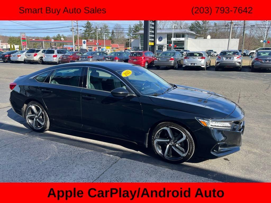 used 2021 Honda Accord car, priced at $21,716
