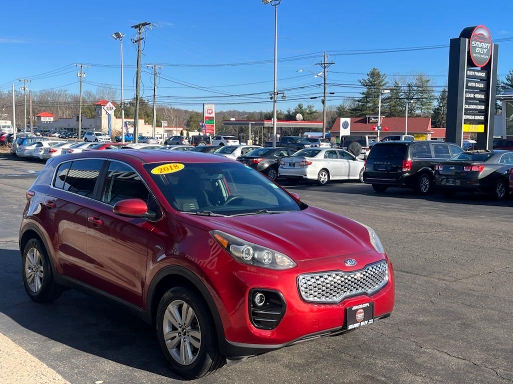 used 2018 Kia Sportage car, priced at $10,450