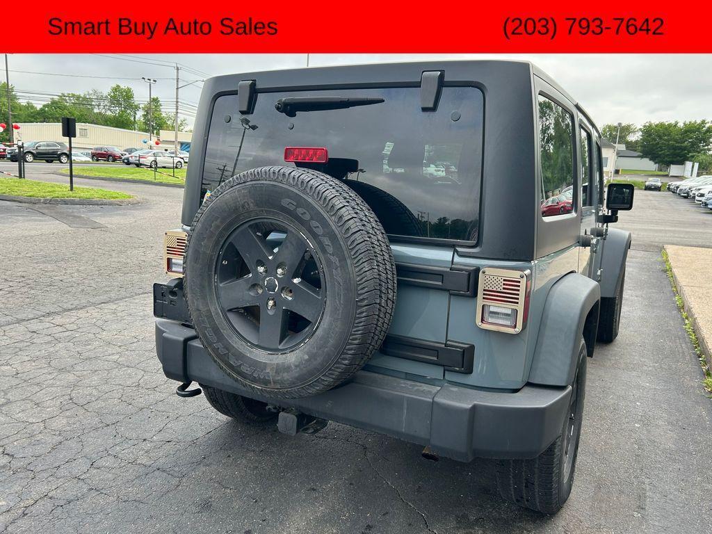 used 2015 Jeep Wrangler Unlimited car, priced at $16,975