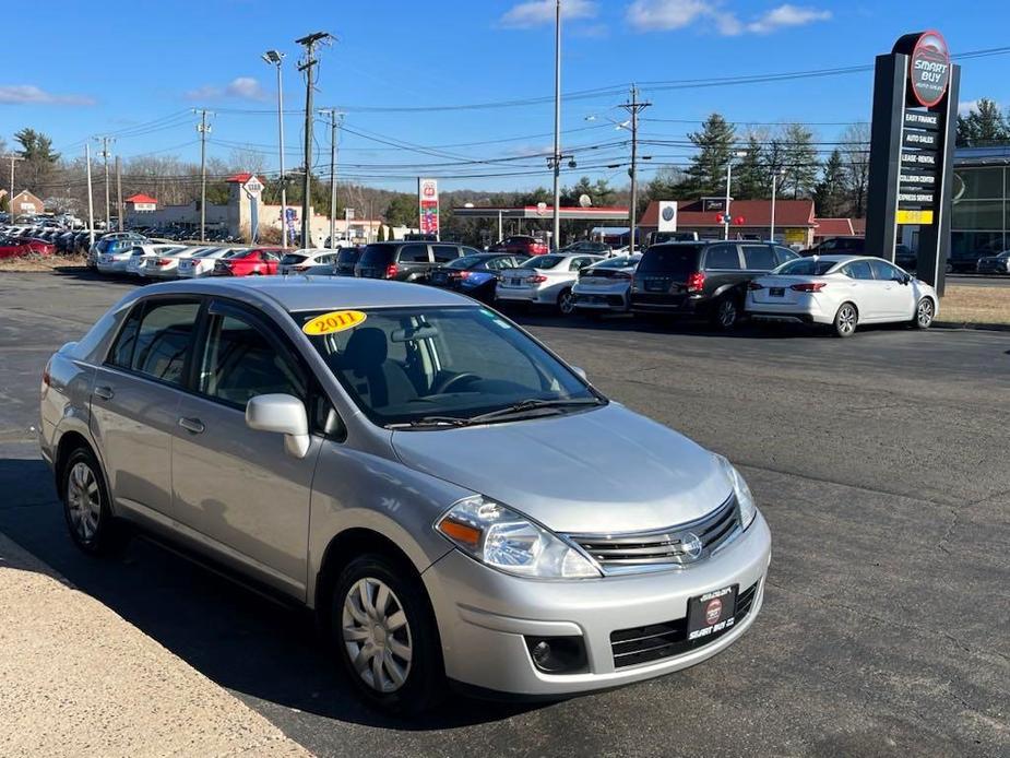 used 2011 Nissan Versa car, priced at $6,648