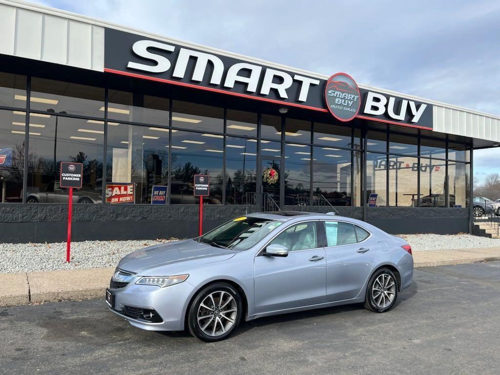 used 2015 Acura TLX car, priced at $17,622