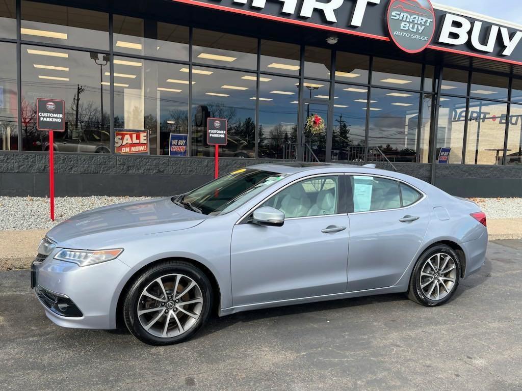 used 2015 Acura TLX car, priced at $17,622