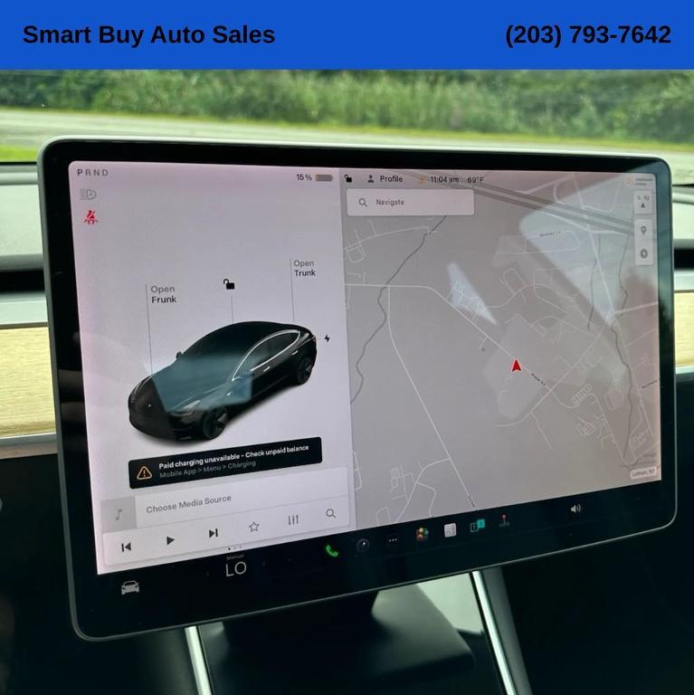 used 2019 Tesla Model 3 car, priced at $18,301