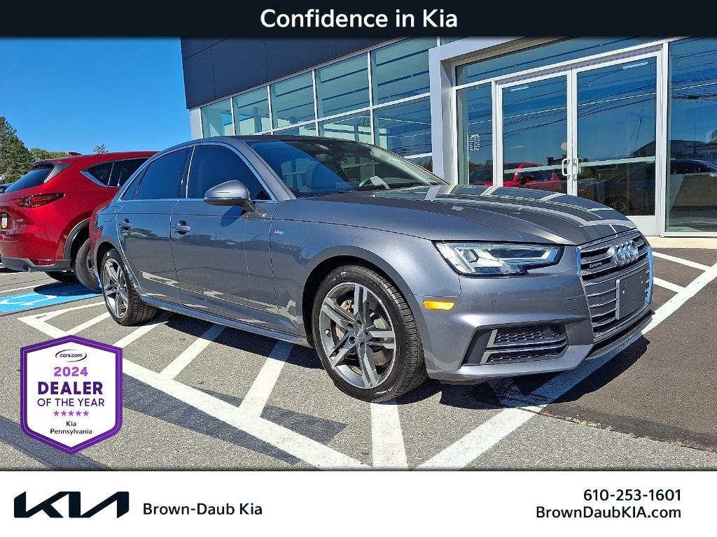 used 2018 Audi A4 car, priced at $14,578
