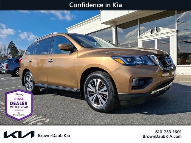 used 2017 Nissan Pathfinder car, priced at $15,984