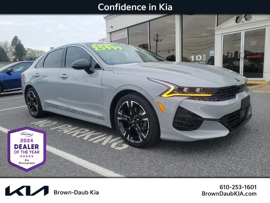 used 2021 Kia K5 car, priced at $25,999