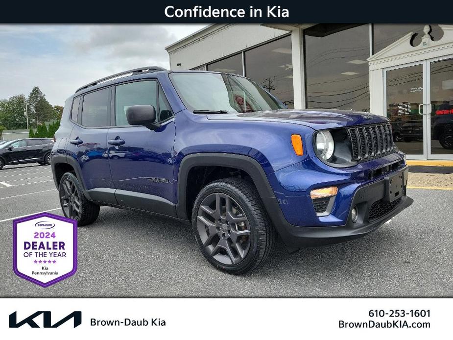 used 2021 Jeep Renegade car, priced at $21,658