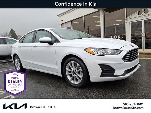 used 2019 Ford Fusion car, priced at $18,590